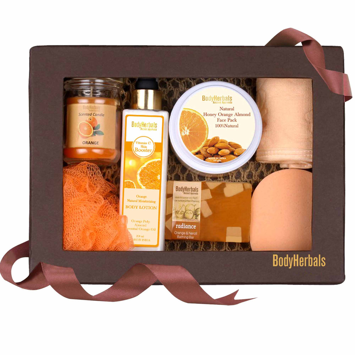 Natural Orange Skin Care Set