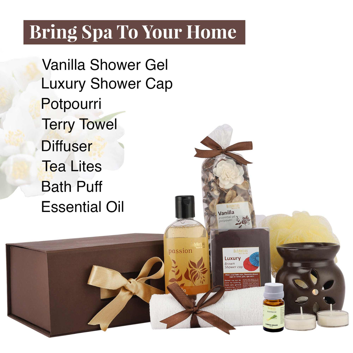 Vanilla Bath and Body Spa Set