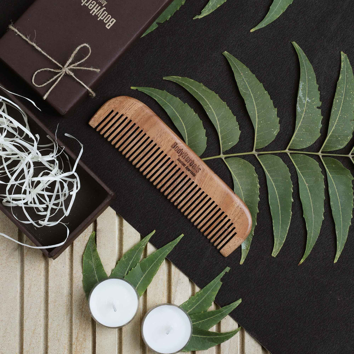 Dressing Comb, Classic, 100% Neem Wood