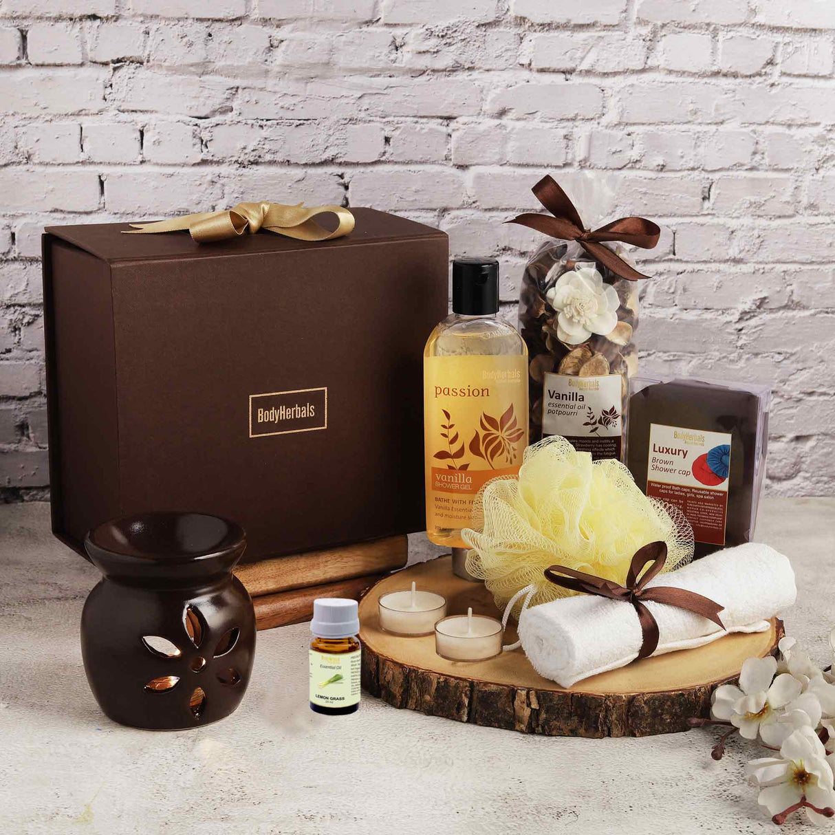 Vanilla Bath and Body Spa Set