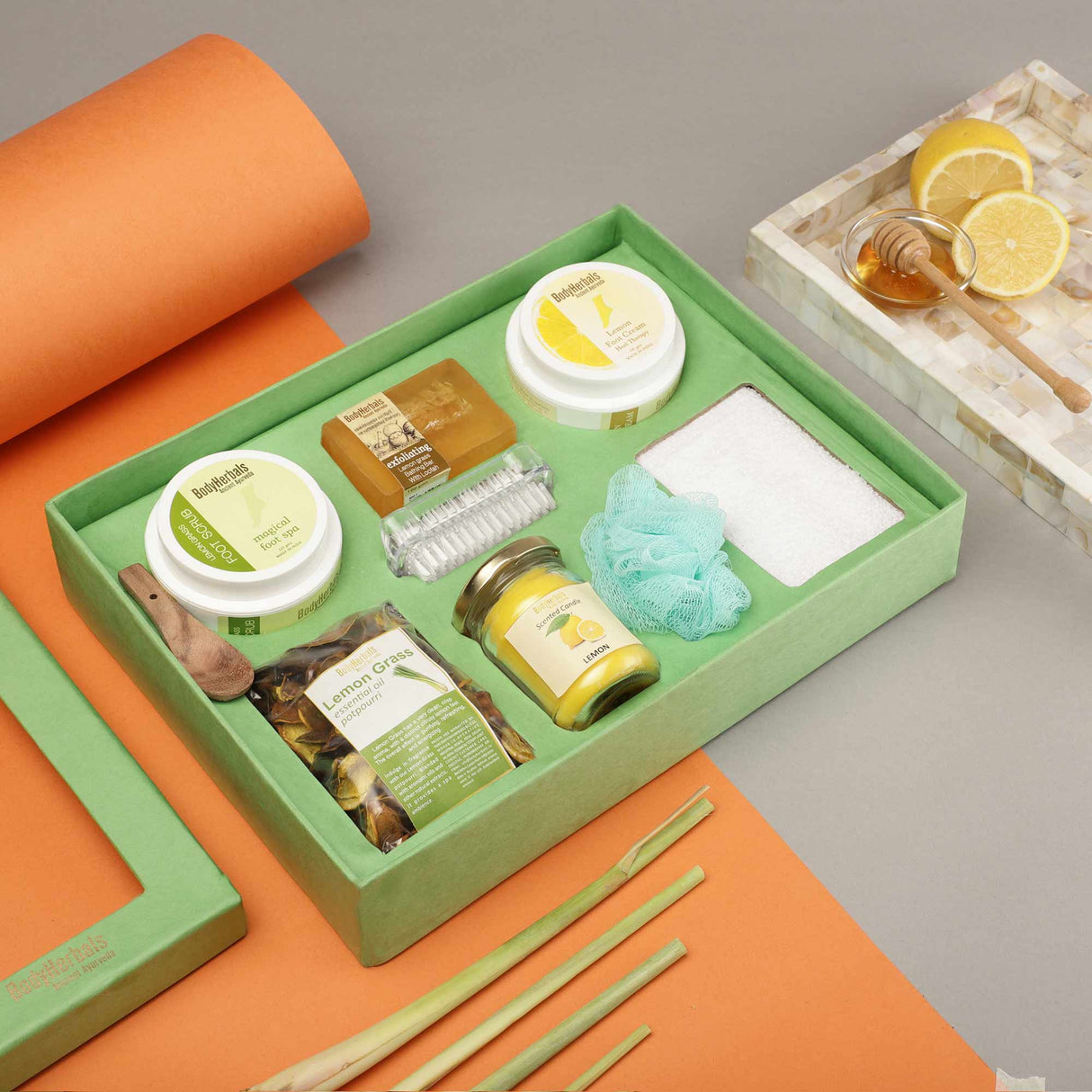 Lemongrass Foot Spa Set