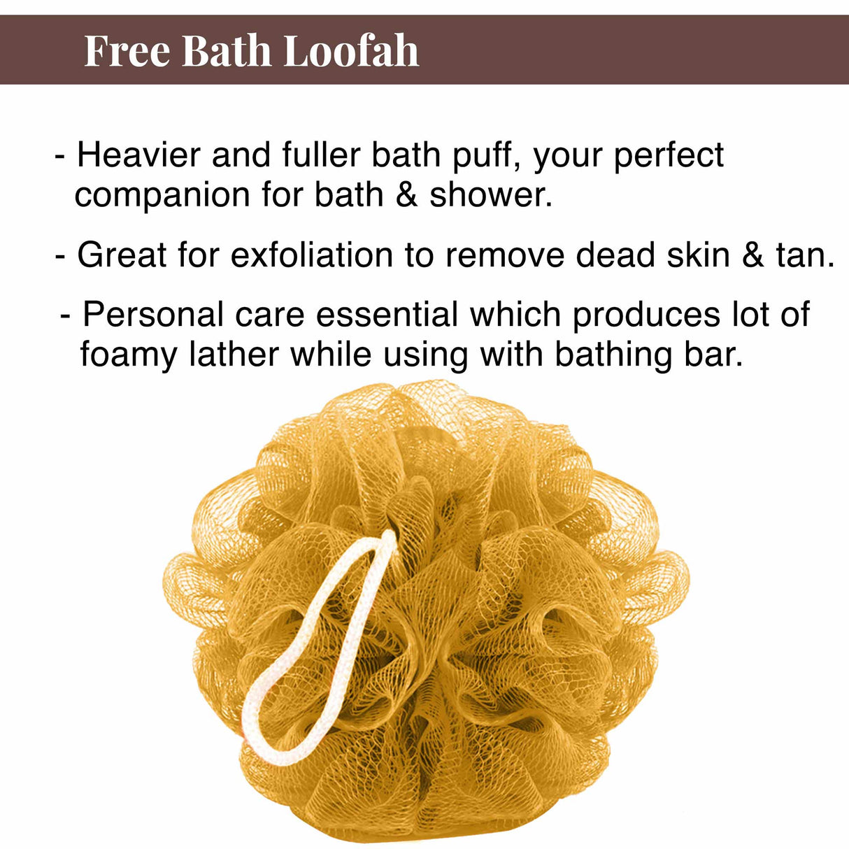 Lemongrass Bathing Bar | Free Loofah