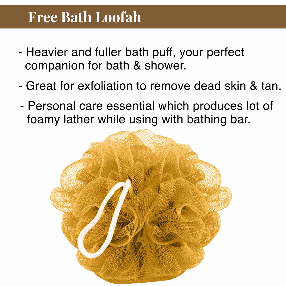 Honey Almond Bathing Bar With Chunks | Free Lofaah