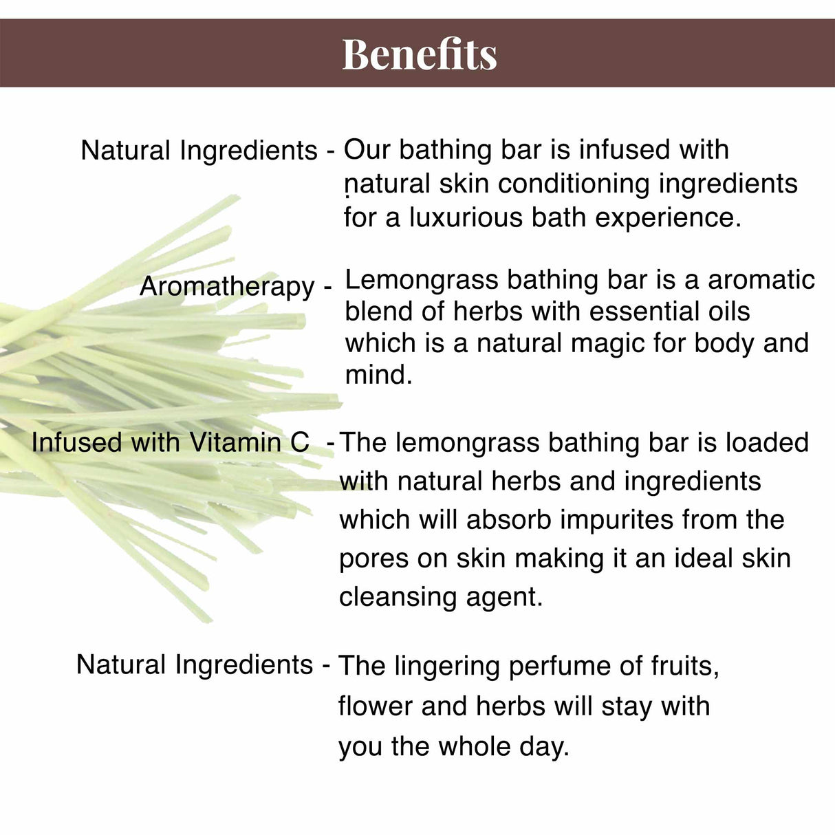 Lemongrass Bathing Bar | Free Loofah