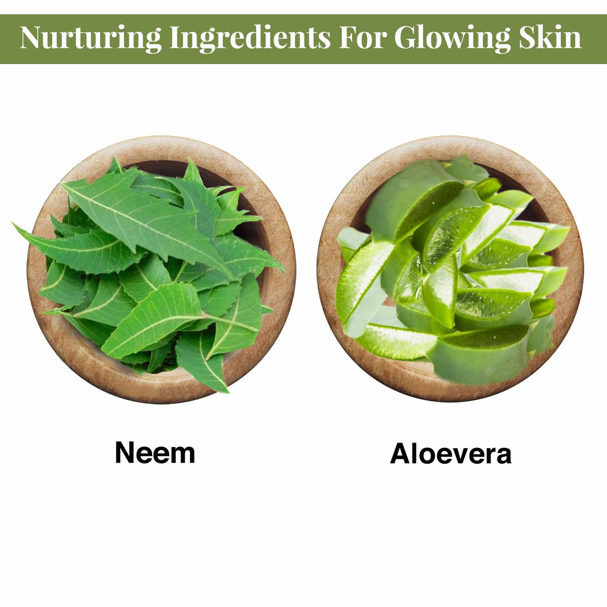 Neem & Aloevera, Bathing Bar With Chunks