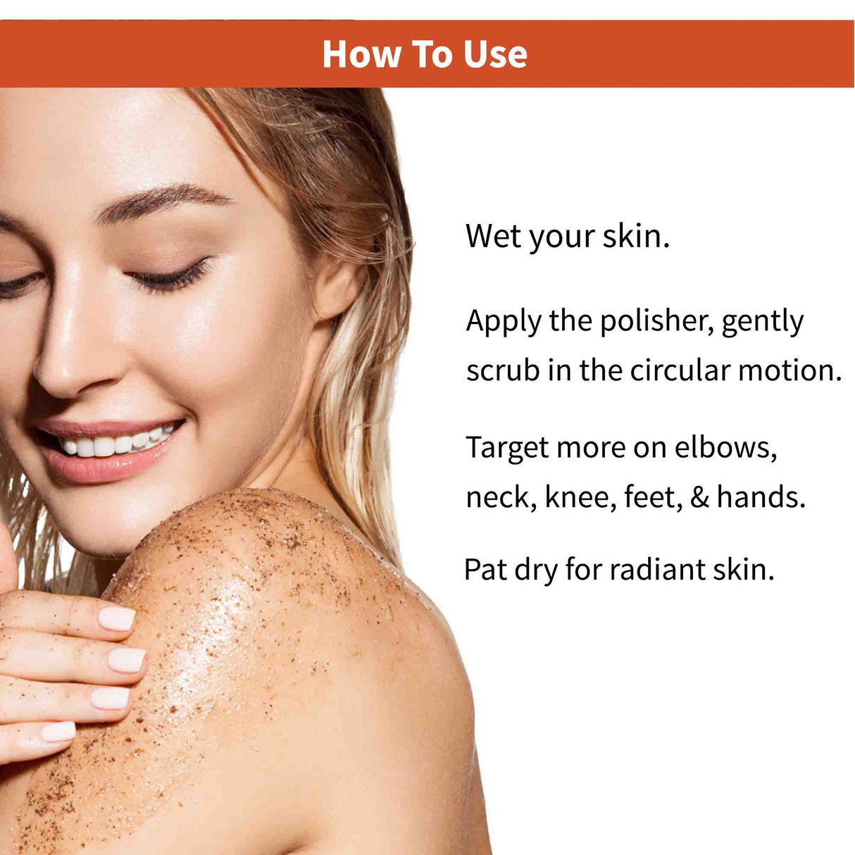 Radiance, Orange & Honey Body Polisher