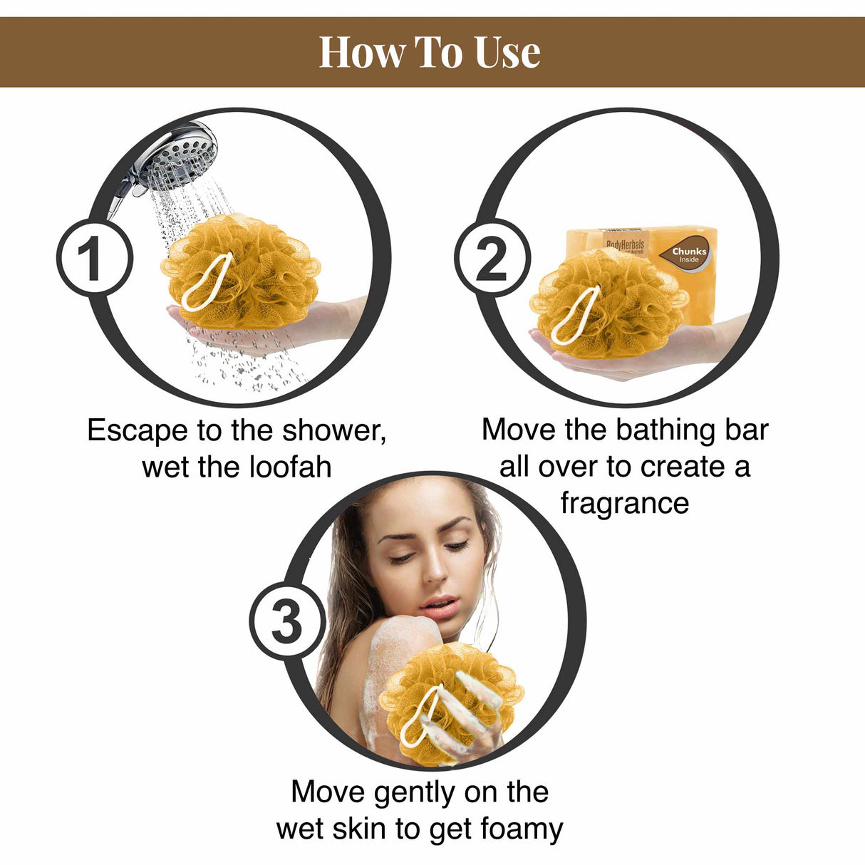 Honey Almond Bathing Bar With Chunks | Free Lofaah