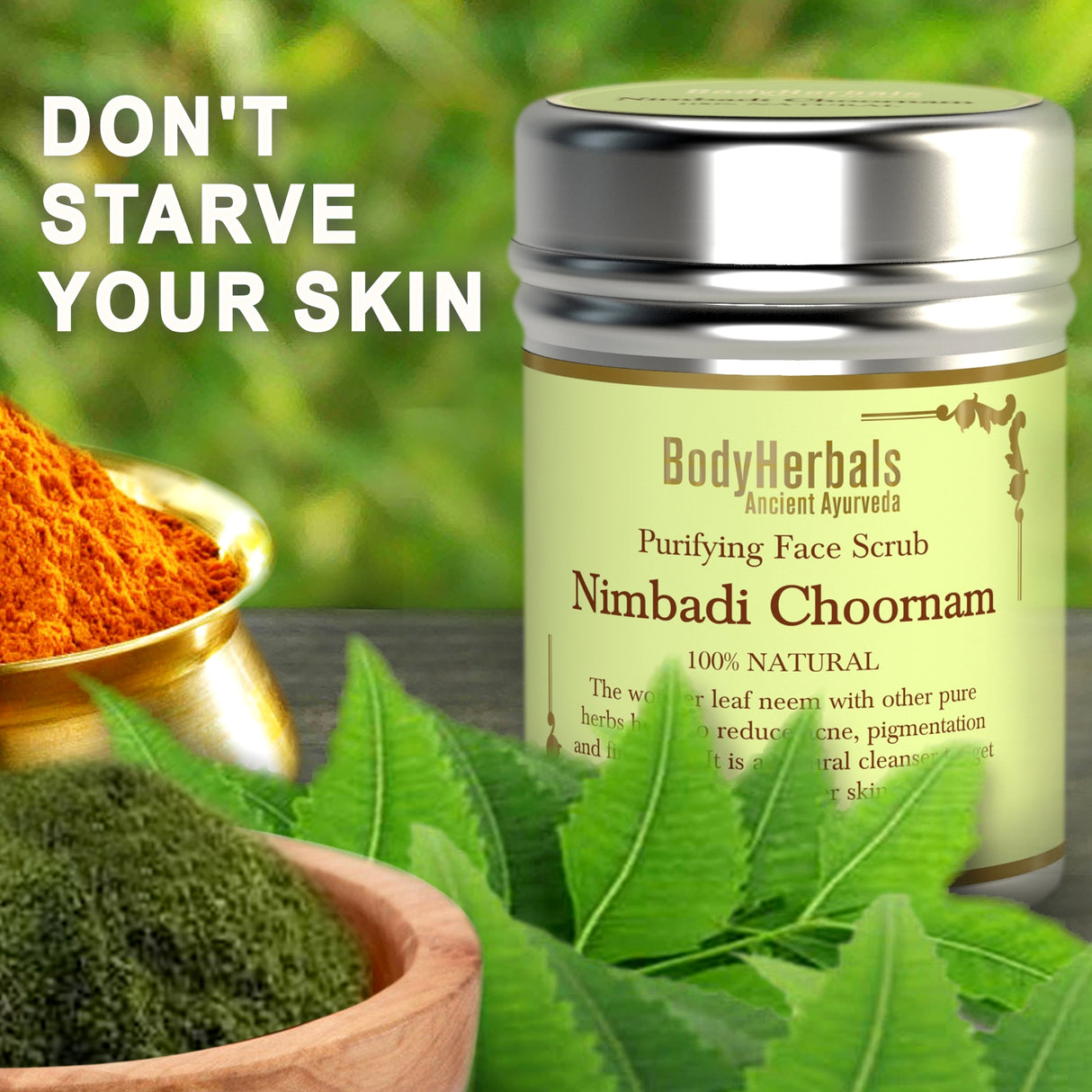 Nimbadi Choornam, Purifying Face Scrub