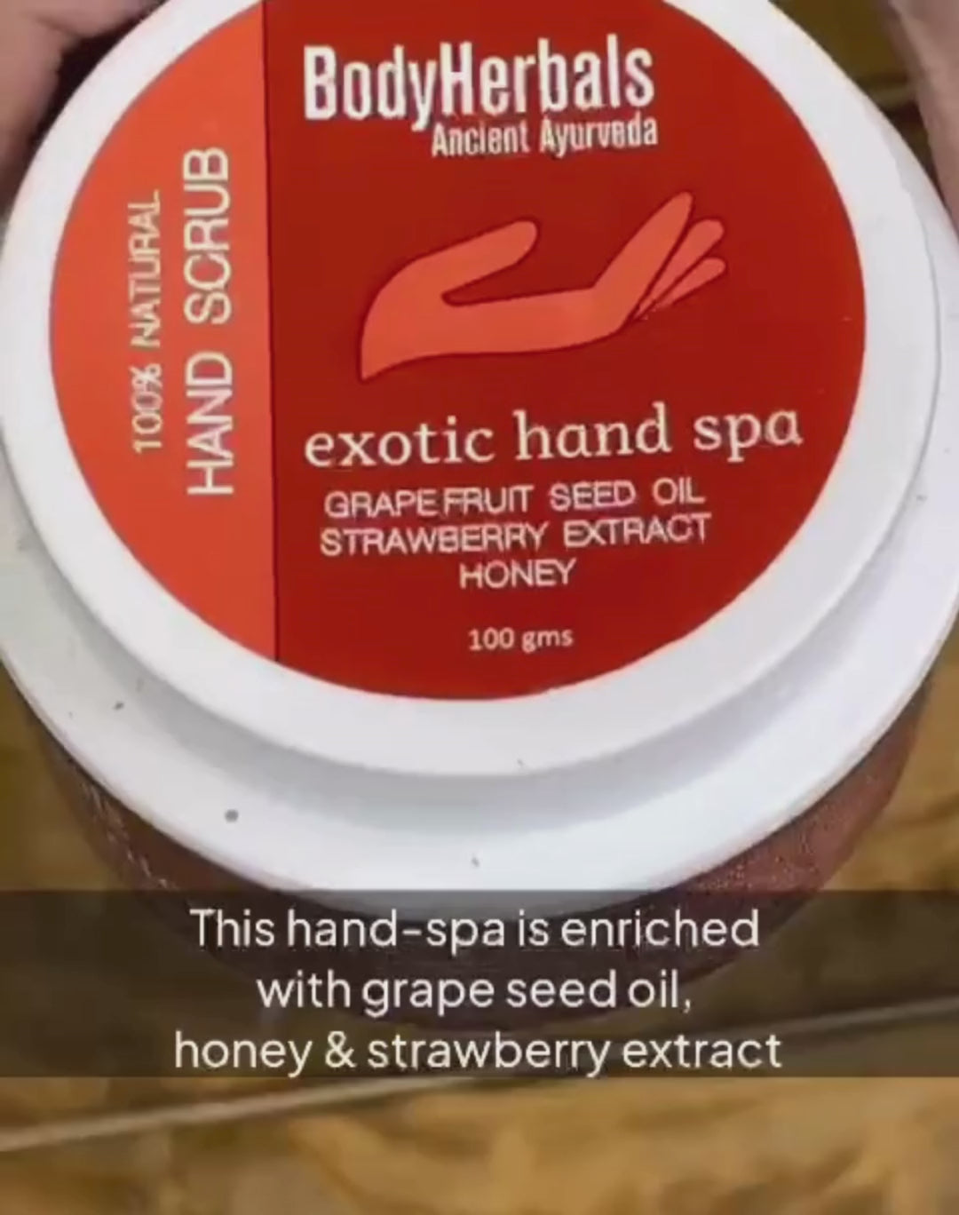 hand scrub
