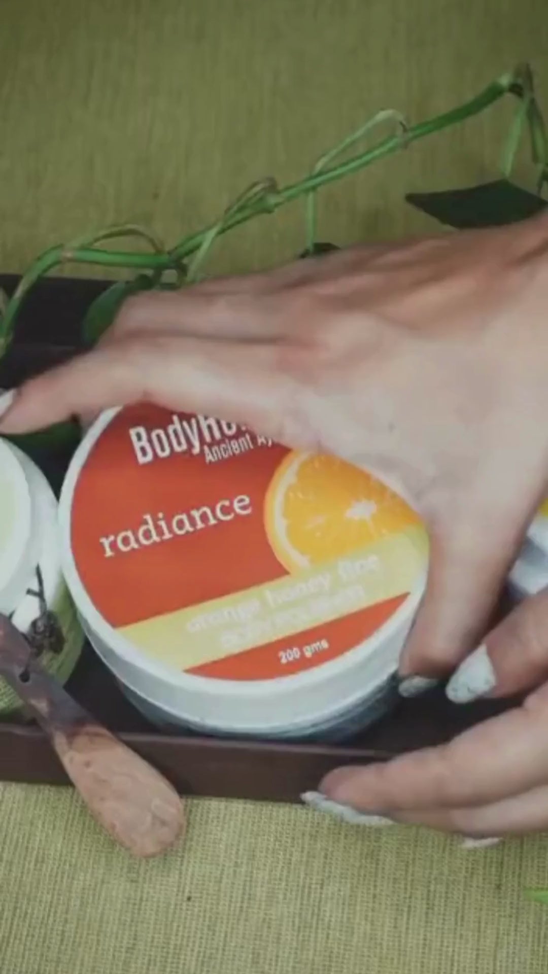 orange body polisher