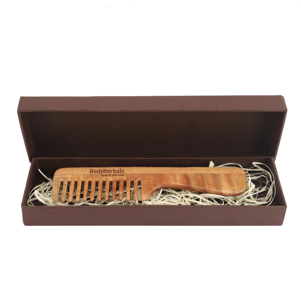 Dressing Comb, Handle Rake, 100% Neem Wood