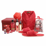 Weekend Escapes, Strawberry & Rose Bath Hamper