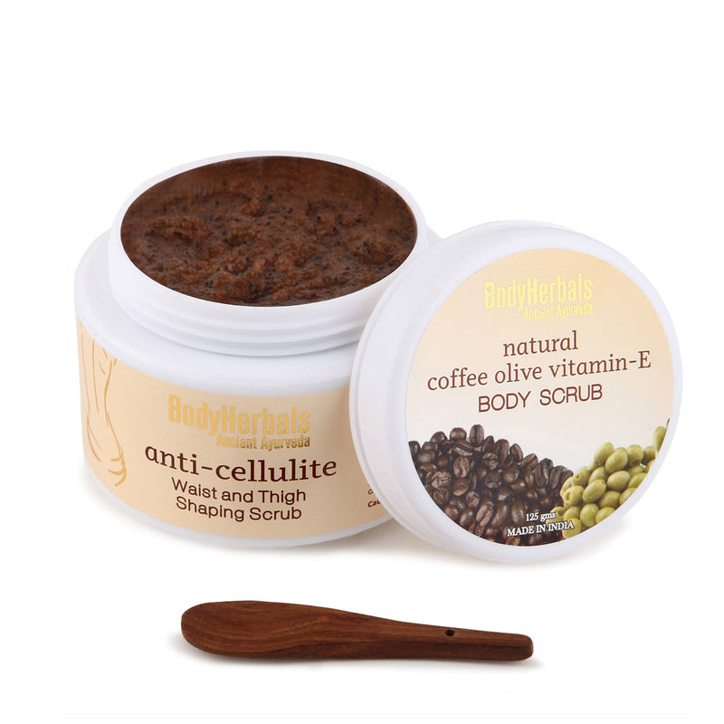Natural Coffee, Olive & Vitamin E Body Scrub