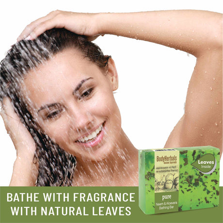 Neem & Aloevera, Bathing Bar With Chunks