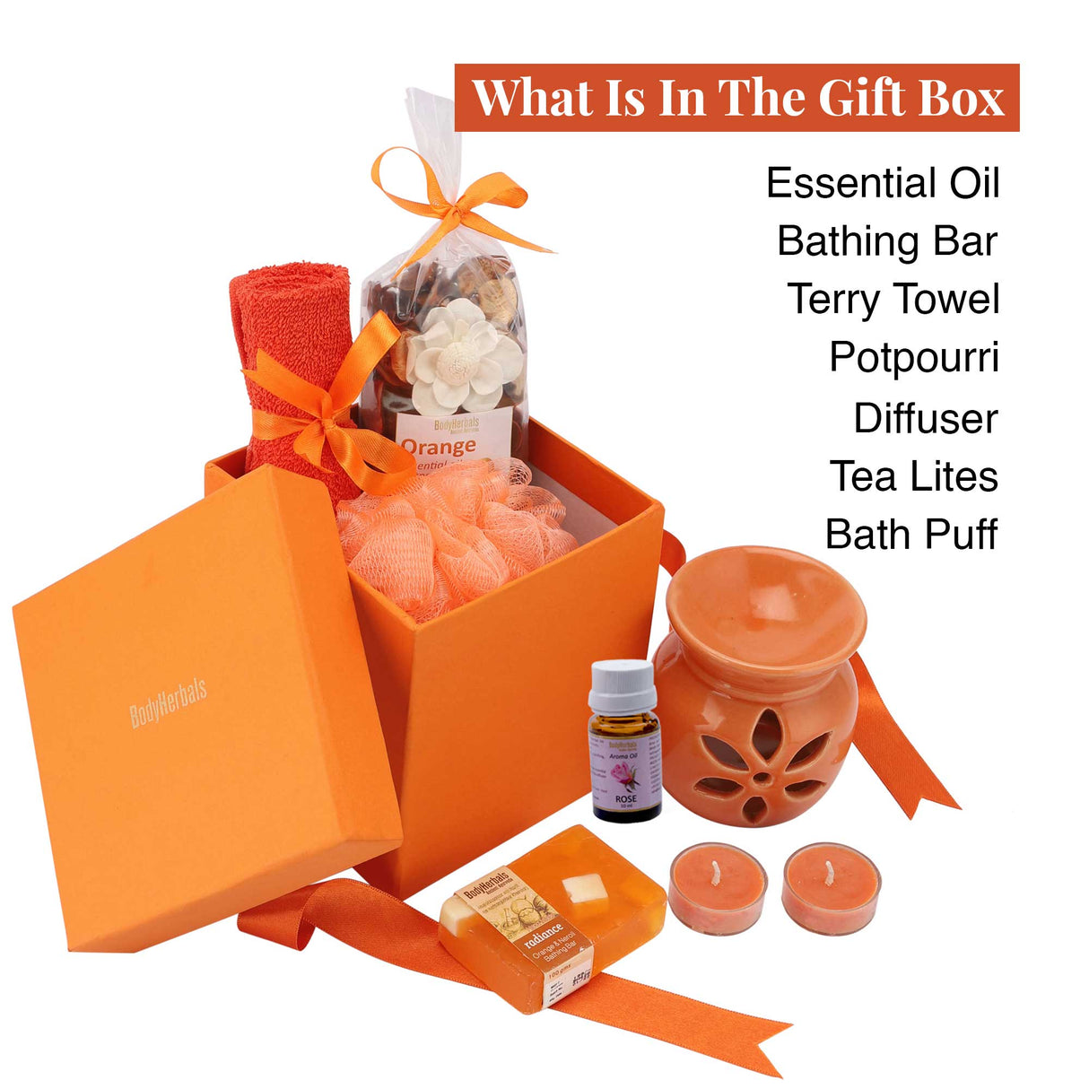 Orange Soap Spa Set