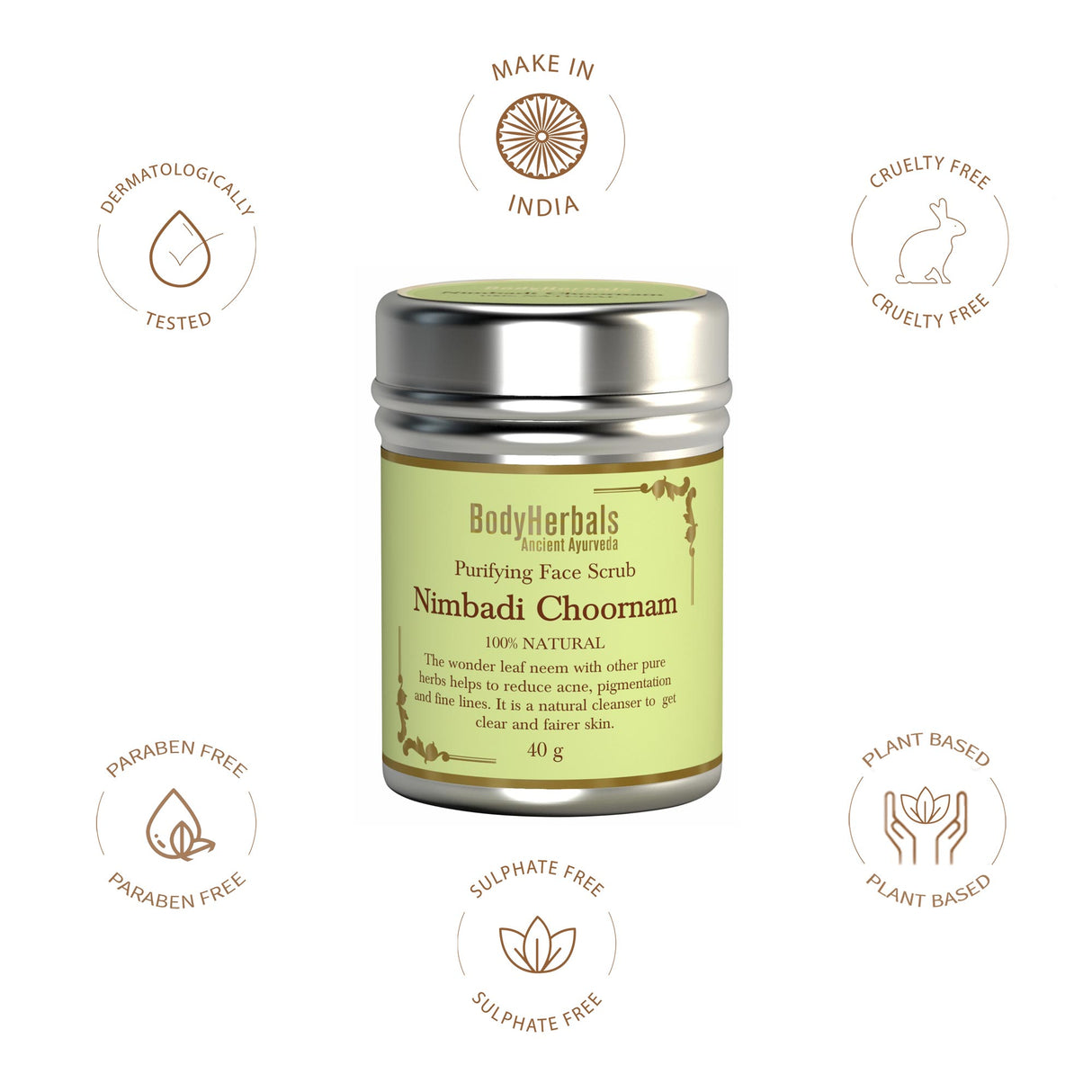 Nimbadi Choornam, Purifying Face Scrub