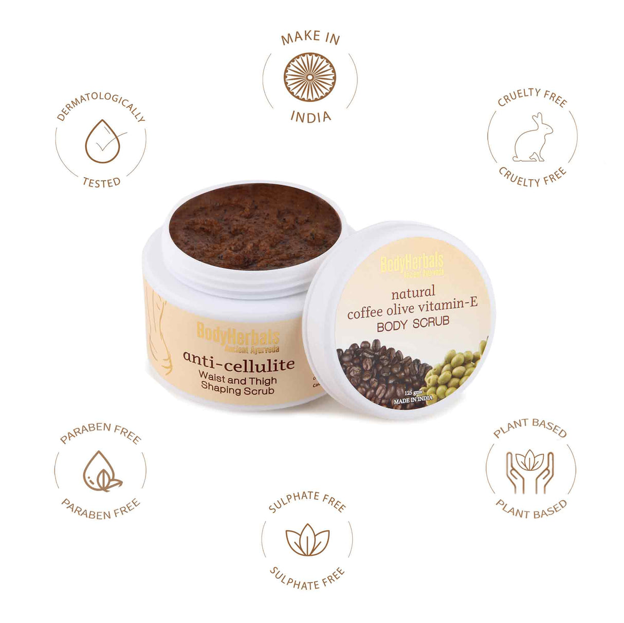 Body Scrub - Coffee, Olive & Vitamin-E