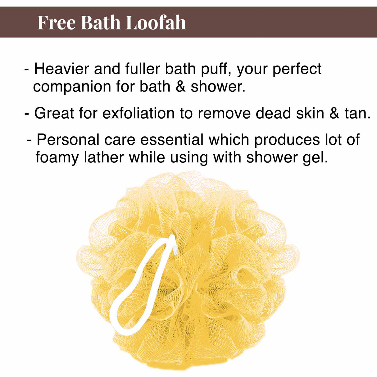 Passion, Vanilla Shower Gel | Free Loofah