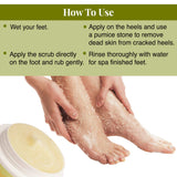 Lemongrass Foot Scrub, 1 Minute Pedicure