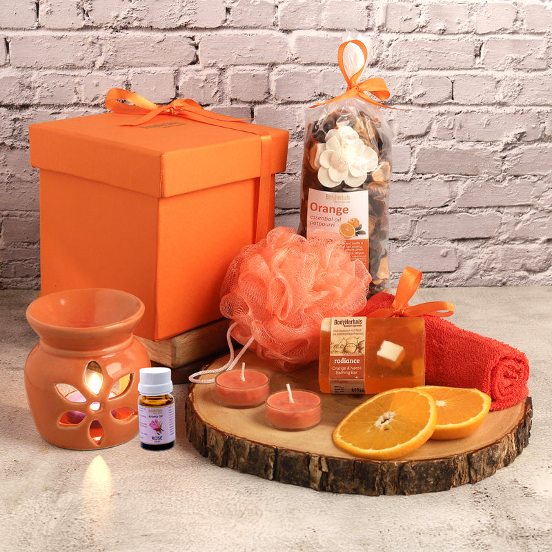 Orange Soap Spa Set