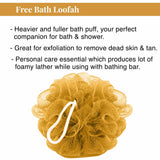 Sandal & Turmeric Bathing Bar | Free Loofah