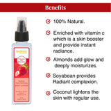 Strawberry Natural Moisturising Lotion, Hydrating Skin Booster