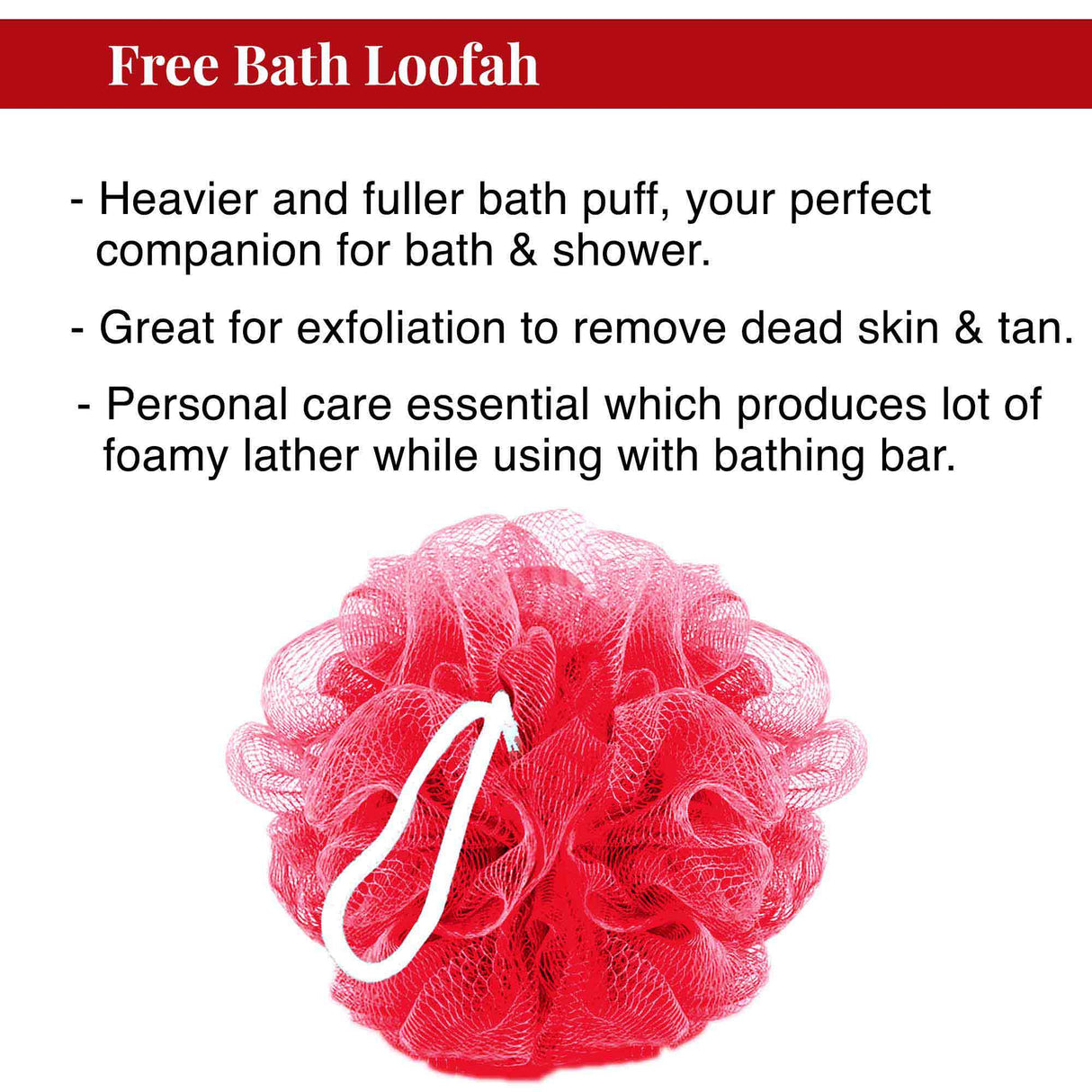 Strawberry Bathing Bar | Free Loofah