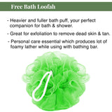 Jasmine Bathing Bar With Chunks | Free Loofah