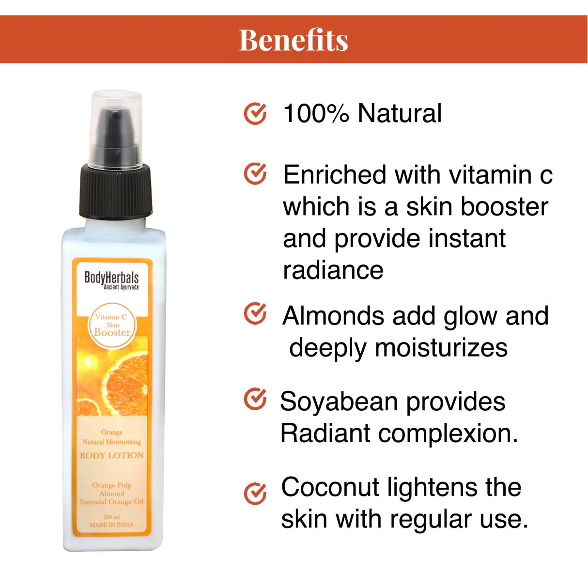 Orange Moisturising Lotion