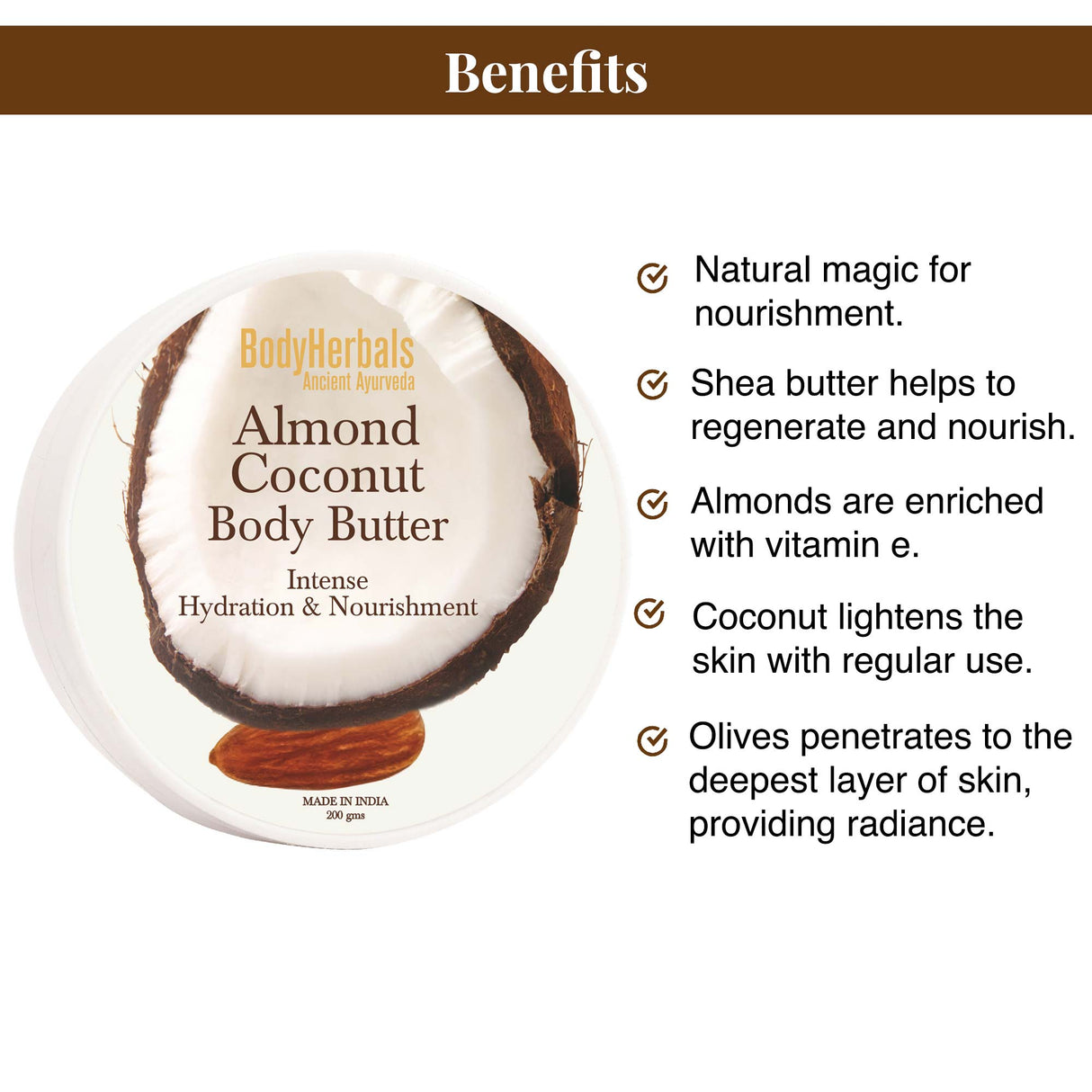 Almond & Coconut Body Butter