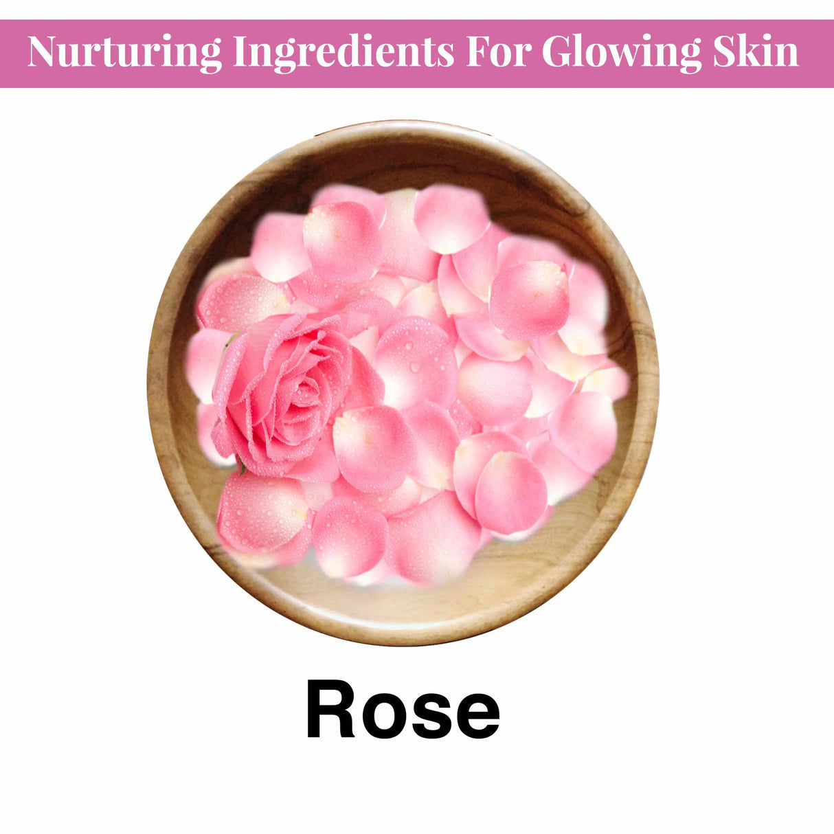 Rose & Geranium Bathing Bar | With Free Loofah